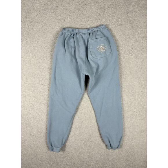 YoungLA 233 The Immortal Joggers Sweatpants Men’s Small Blue Fleece Logo - Picture 2 of 8